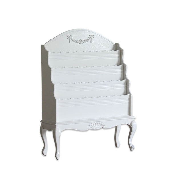 コンソール マガジンラック アウトレット】 マガジンラック 2列 ホワイト T20-MR2